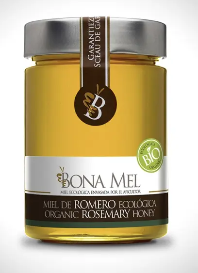 Miel de romero ecológica 900grs.  Bonamel