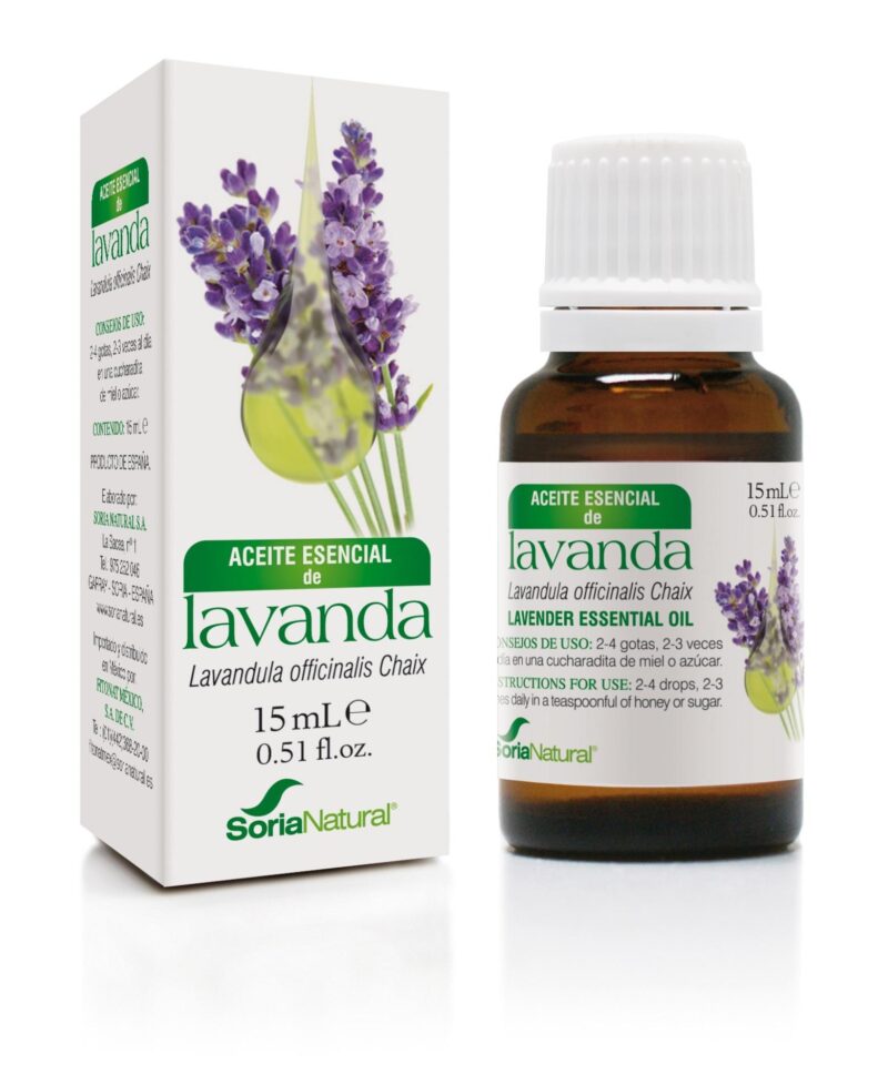 Aceite Esencial Lavanda 15 ml Soria Natural