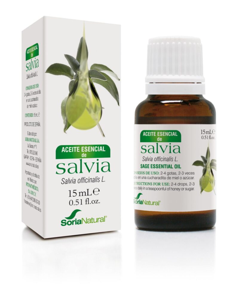 Aceite Esencial Salvia 15 ml Soria Natural