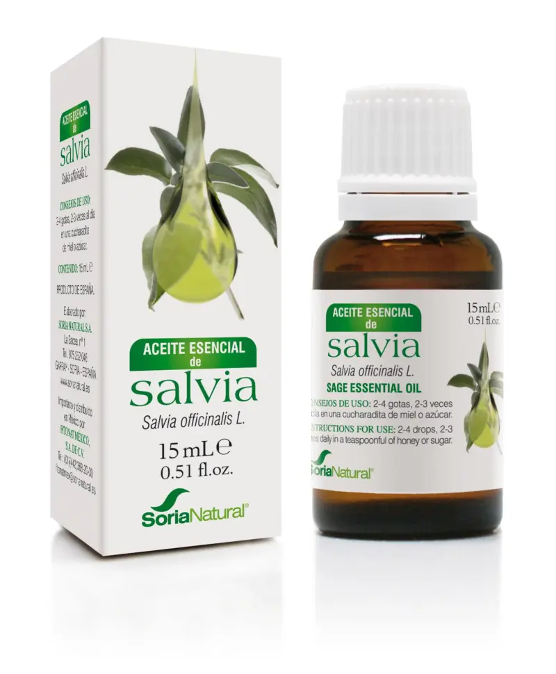 Aceite Esencial Salvia 15 ml Soria Natural