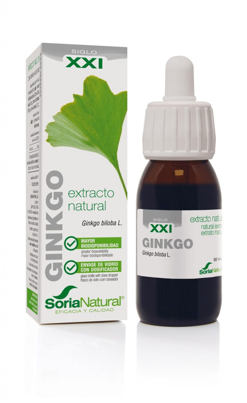 Ginkgo Biloba Extracto 50 ml Soria Natural