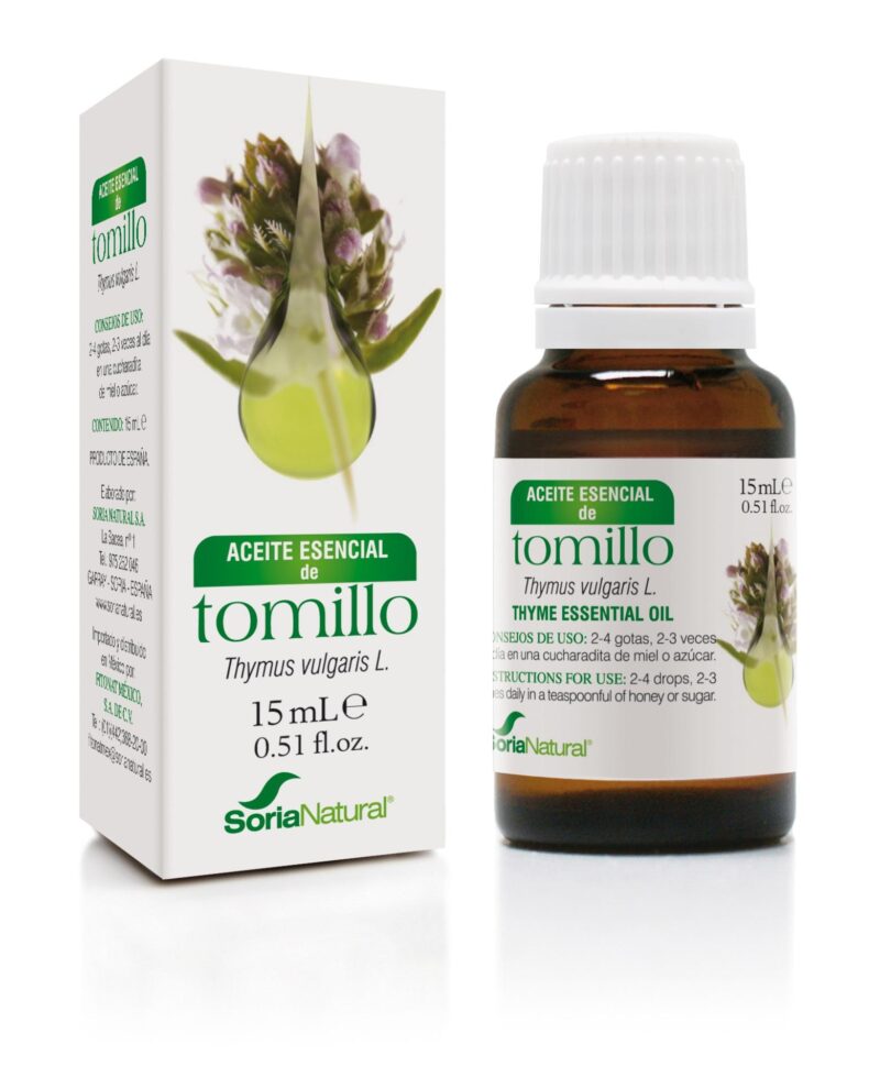 Aceite Esencial Tomillo 15 ml Soria Natural