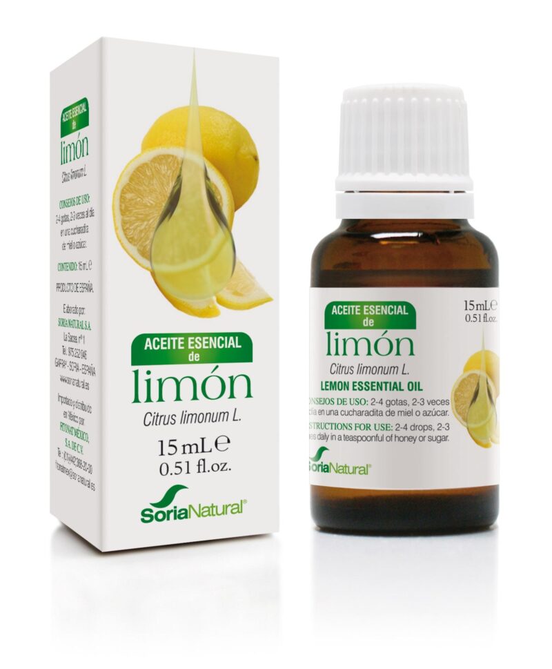 Aceite Esencial Limón 15 ml Soria Natural