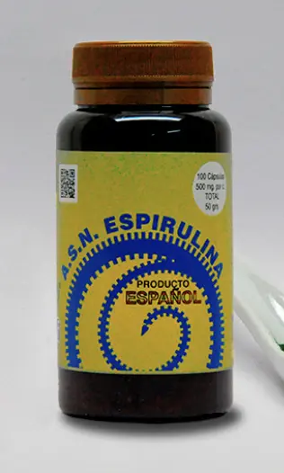 Espirulina ASN en polvo 80grs.