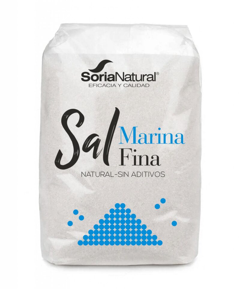 Sal Marina Fina 1 kg Soria Natural