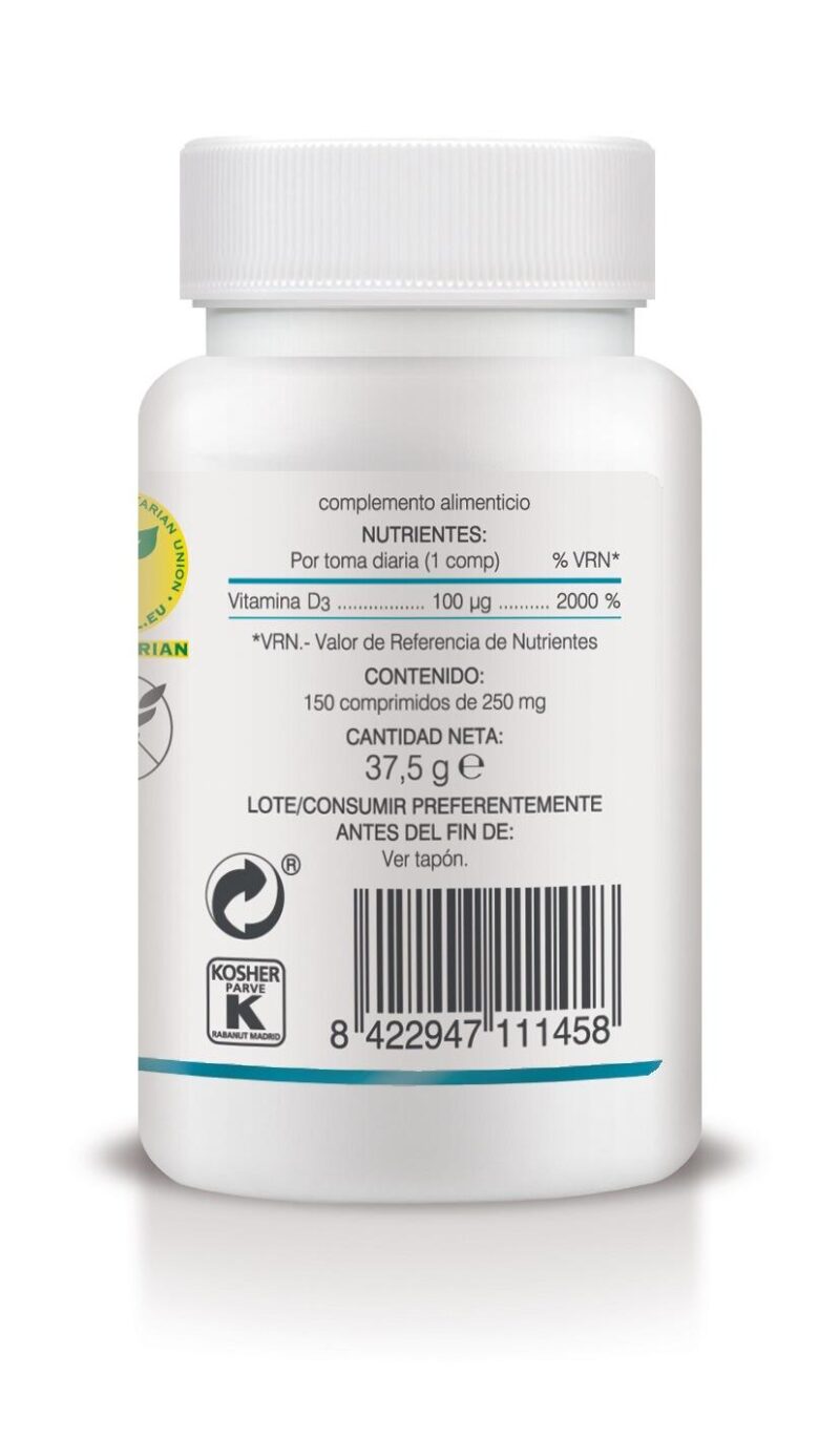 Vitamina D3 Liberación Sostenida Soria Natural - Imagen 3