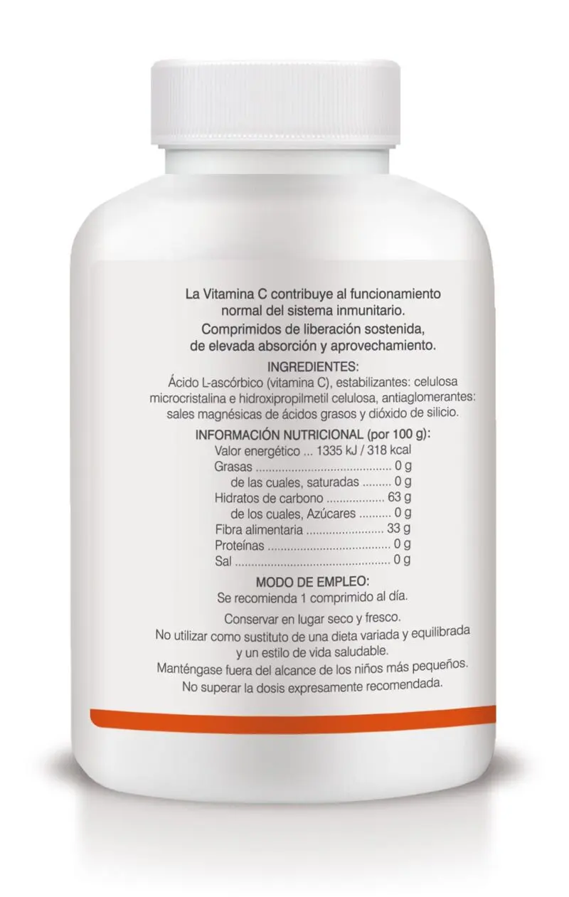 Vitamina C Liberación Sostenida Soria Natural - Imagen 2