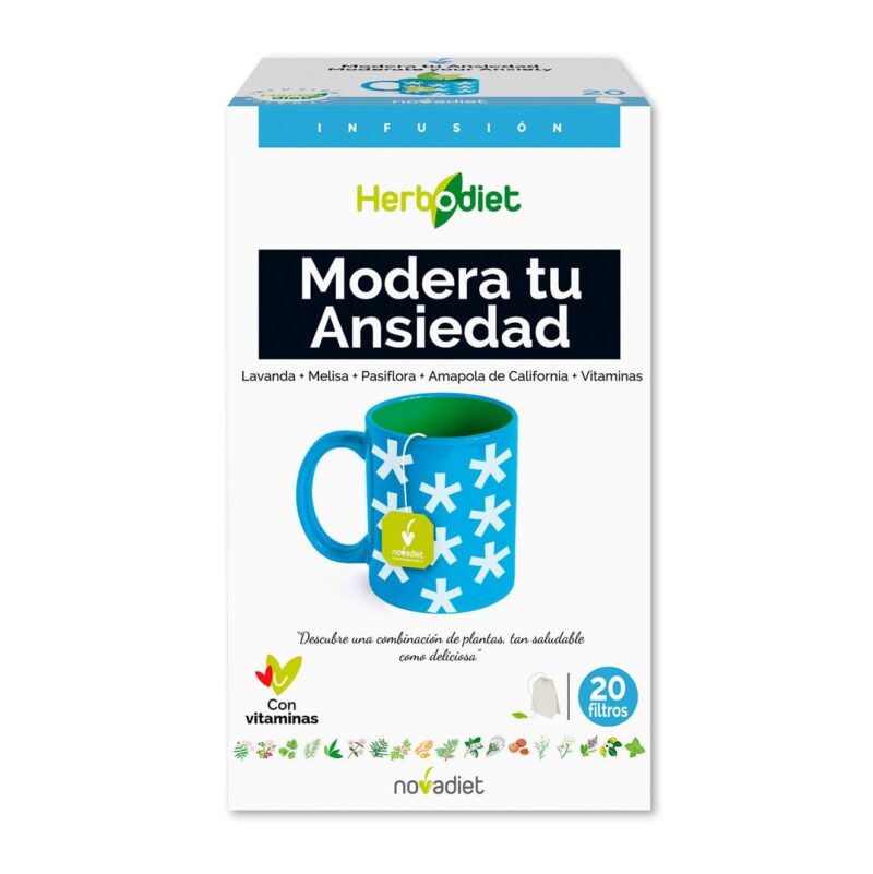 Infusión Modera tu Ansiedad Novadiet