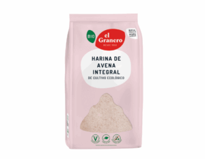 HARINA DE AVENA INTEGRAL - EL GRANERO 1KG