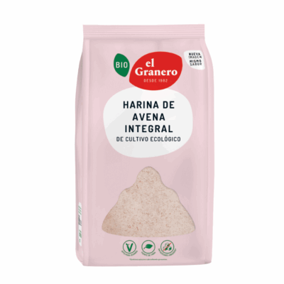 HARINA DE AVENA INTEGRAL - EL GRANERO 1KG